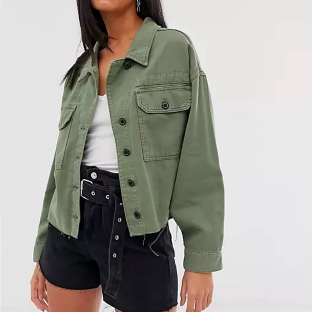 All Saints Morten Shirt Jacket (Sz M/L)